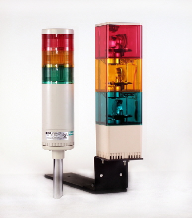 3 Tier Robot Lights LED or Rotating Incandescent 3 Tier Robot Lights LED or Rotating Incandescent